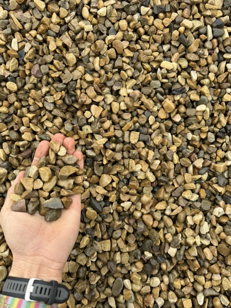 Rare Tan Rocks 20mm Tan Rock - Bulk Direct Landscape Supply
