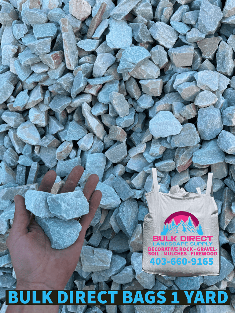 40mm Green Glacier Rock 1 Yard Bag 