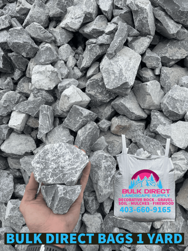 50-90mm Limestone Rock 1 Yard Bag 