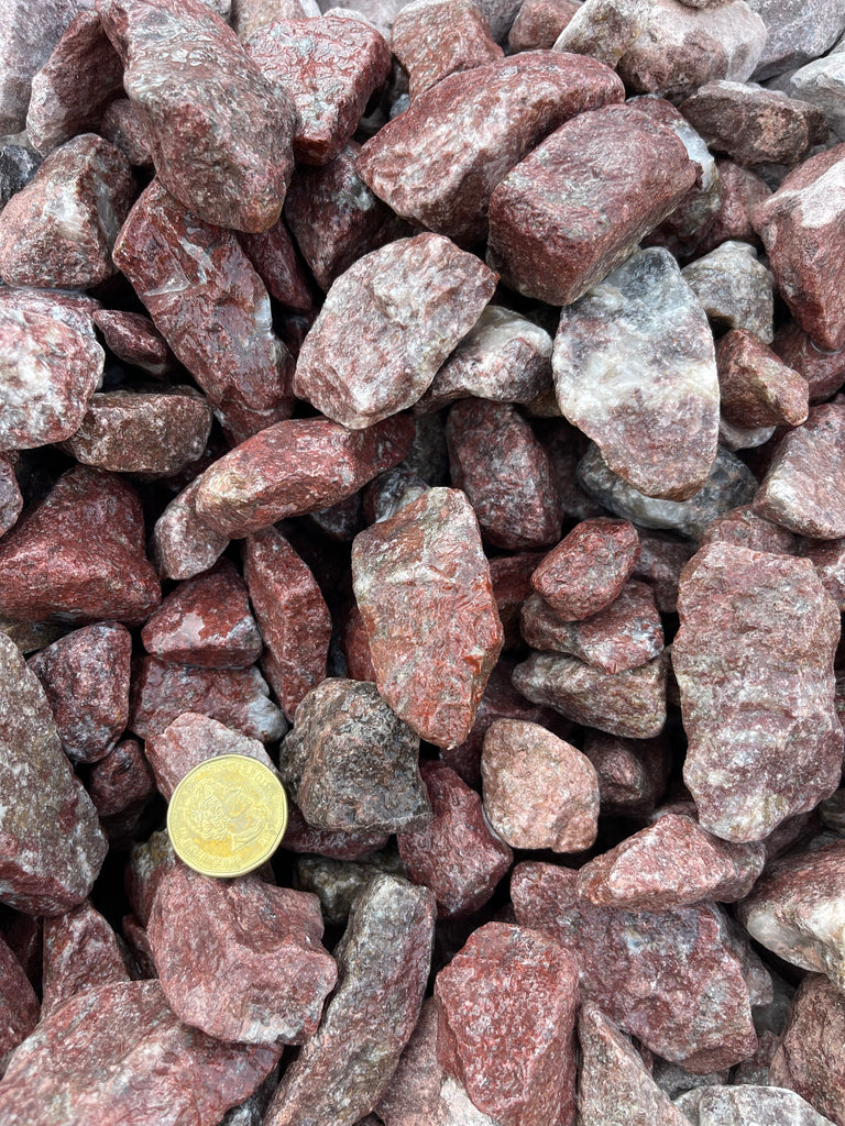 40mm Purple Sparkle Rock - Decorative Rock Supply Calgary