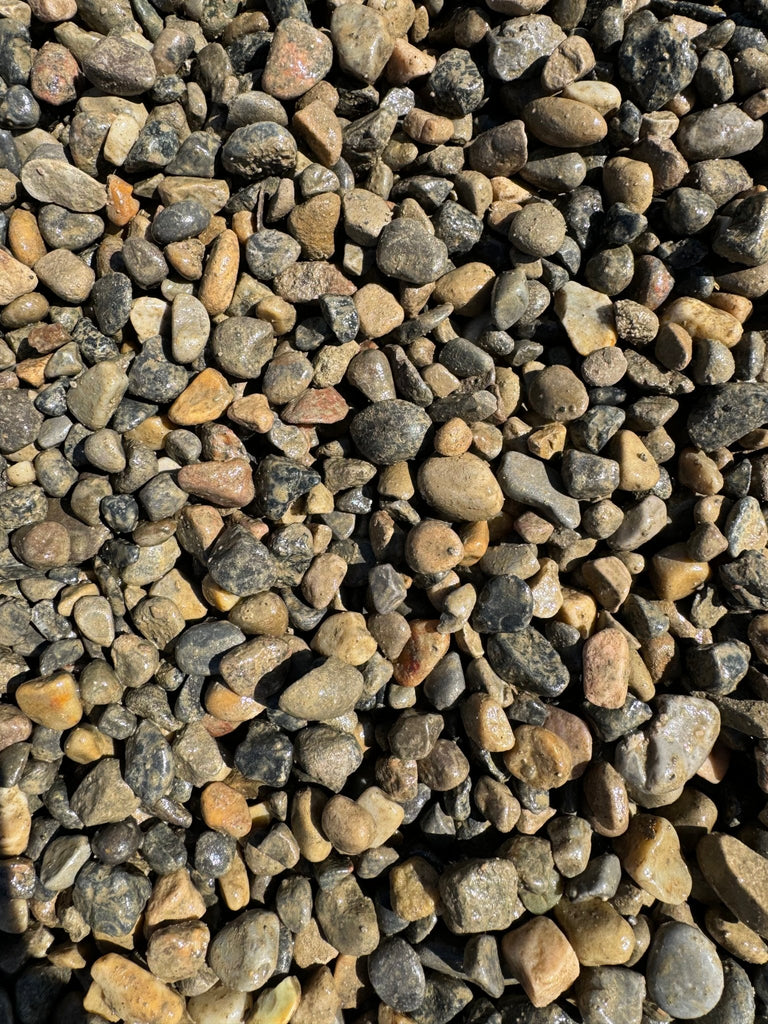 Washed Rocksand 10mm Round Washed Rock - Pea Gravel For Sale - Bulk Direct Landscape Supply
