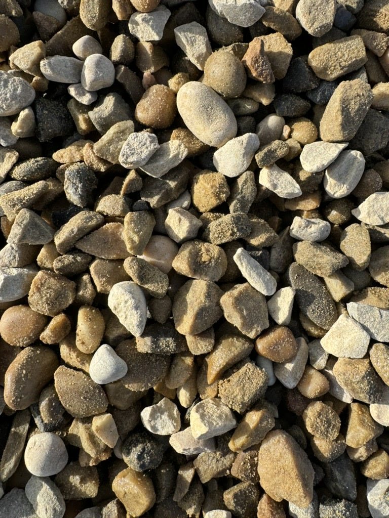 Wheighty Tan Rocks 20mm Tan Rock 1 Yard Bag - Bulk Direct Landscape Supply