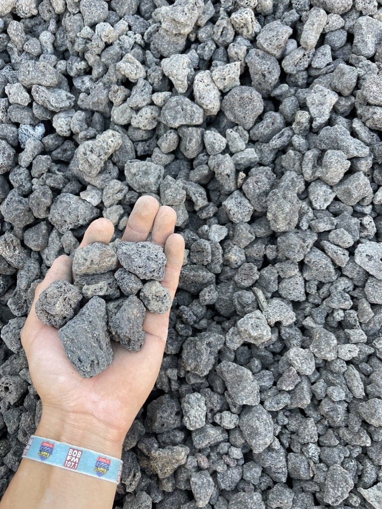 Black Lava Rock Calgary Landscape Supplies - Main Image