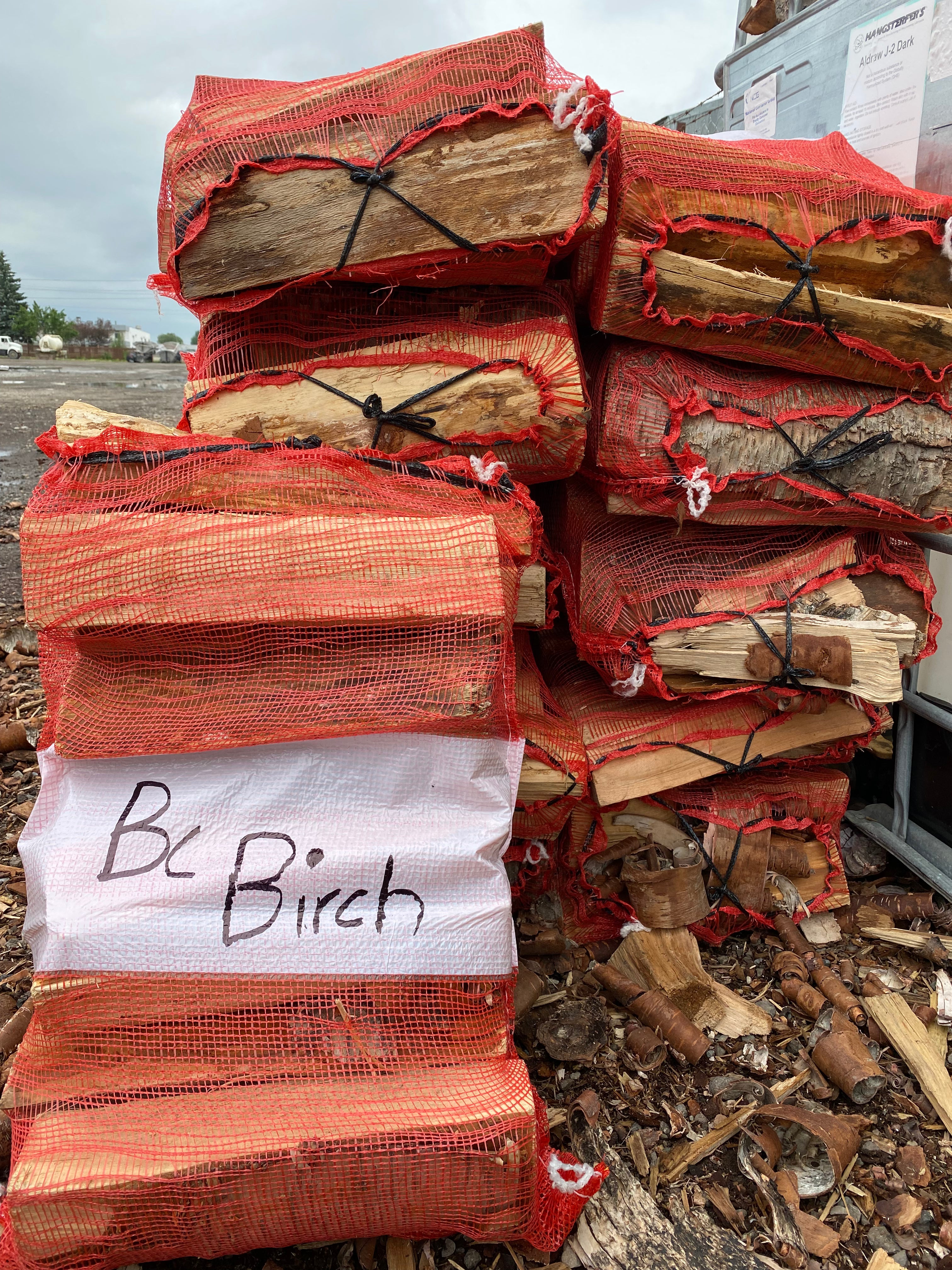 Birch Firewood Bags Premium Firewood Calgary - Main Image